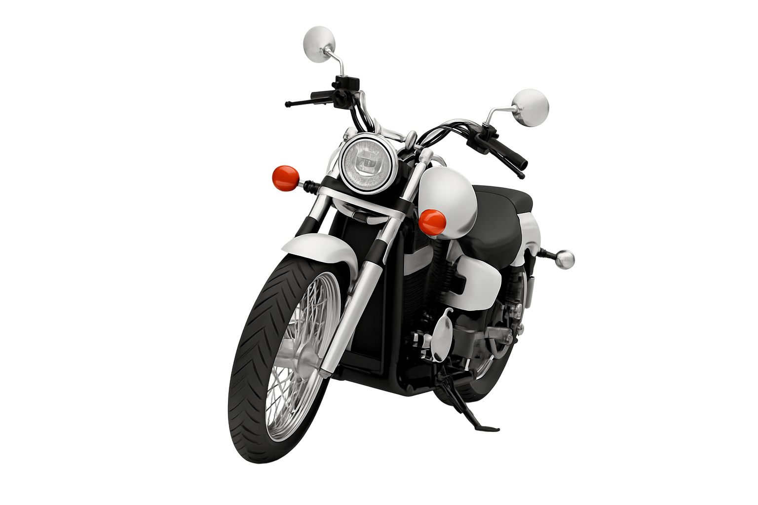 Apex motorcycle side angle